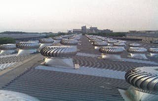 Pemasangan Turboair Turbine Ventilator proyek 85